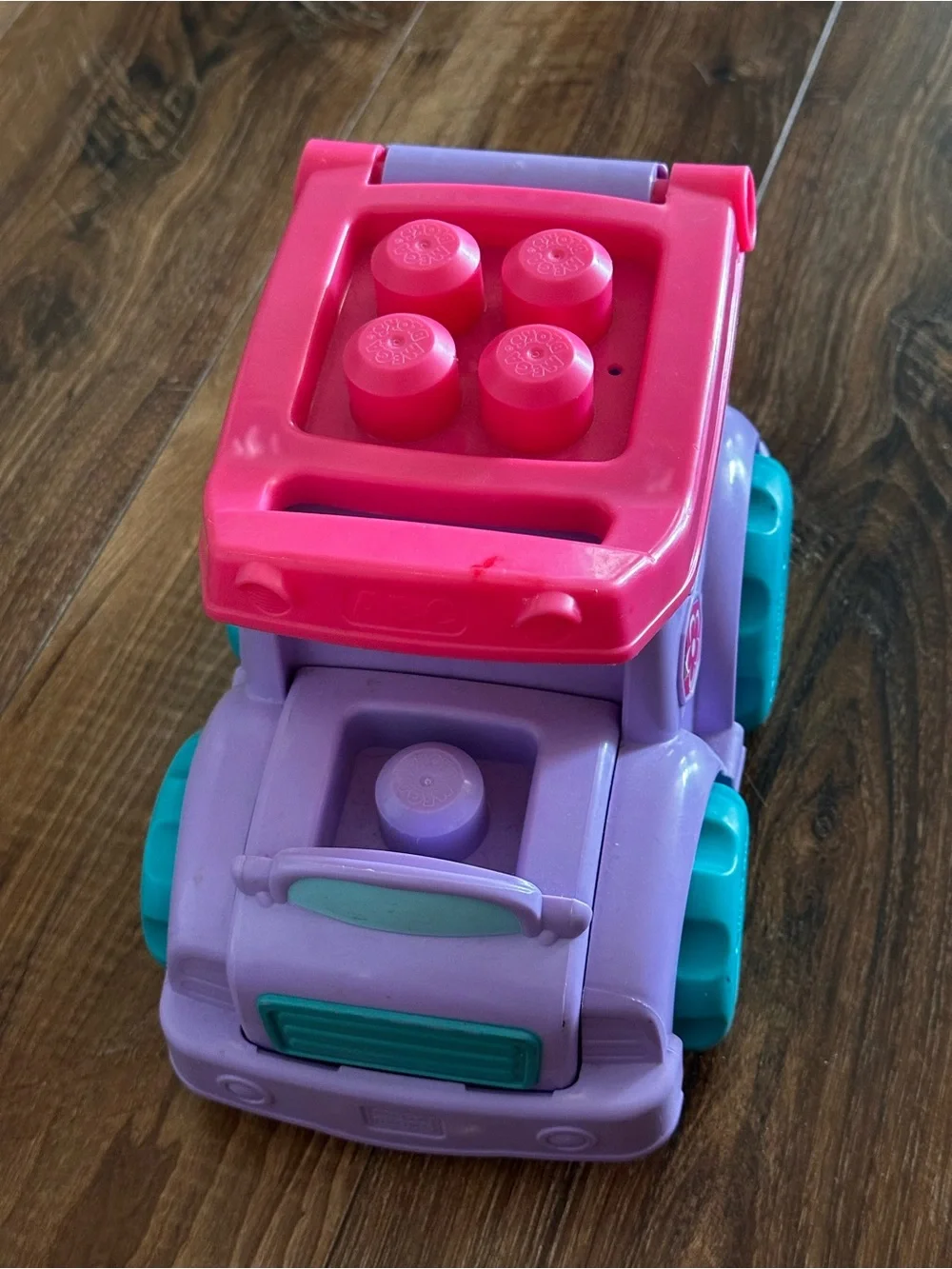 Purple Lego car for big legos